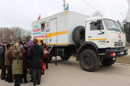 &laquo;Онкопатруль&raquo; обследовал жителей Тбилисского района